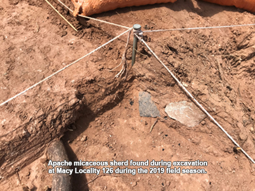 Apache sherd in situ